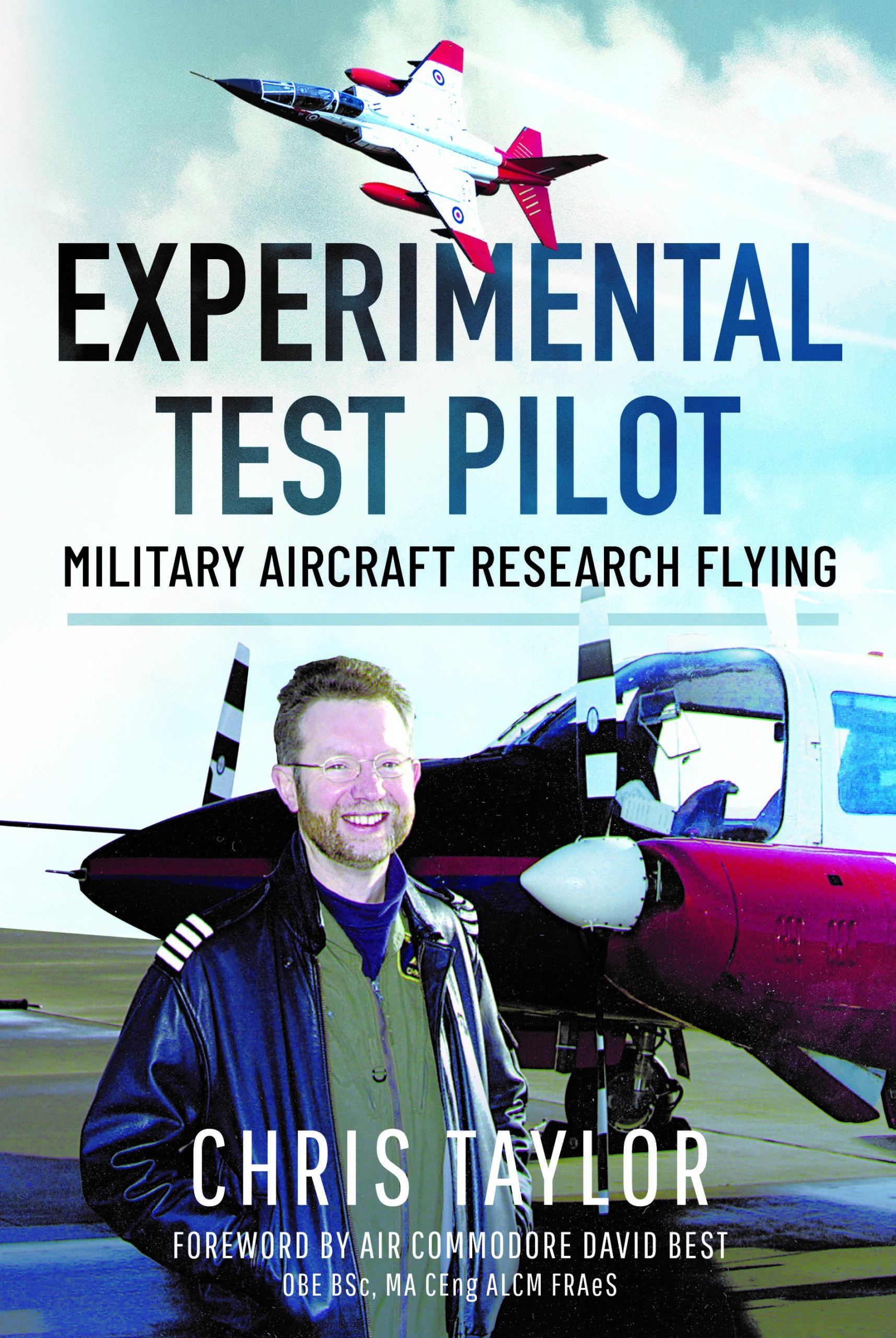 degree as an experimental test pilot